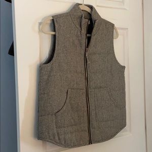 Mudpie Herringbone Grey Vest